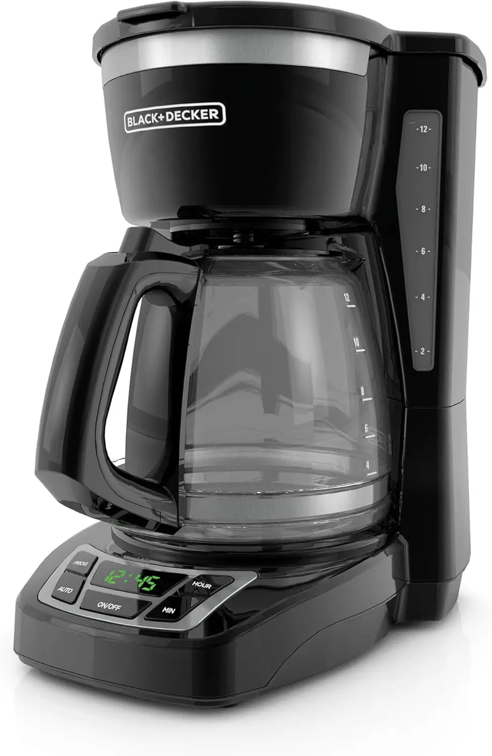 Programmable Digital Coffee Maker With Auto Brew Sneak-A-Cup