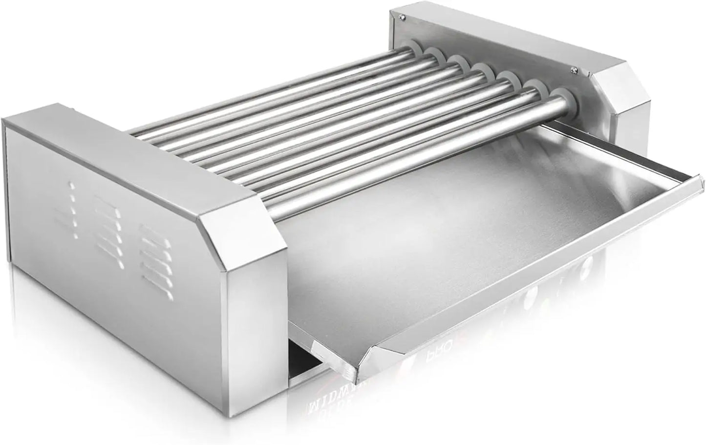 XMSJ Electric 7 Roller Hot Dog Grill 900 Watt Commercial
