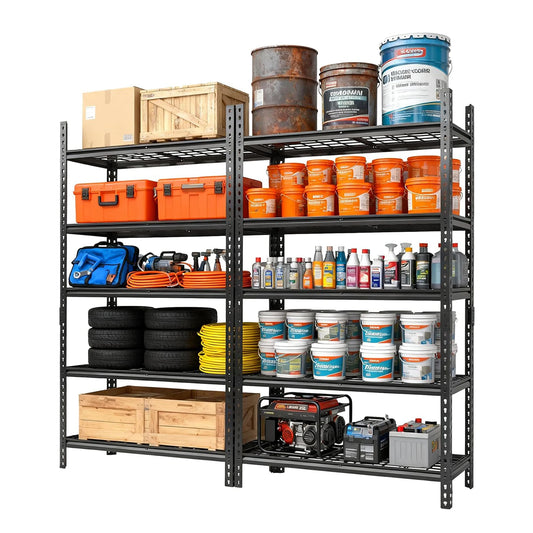 Twister Ck Heavy Duty Metal Storage Shelving For Garage