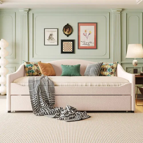Sofa Bed With Sliding Mechanism For Living Room Furniture