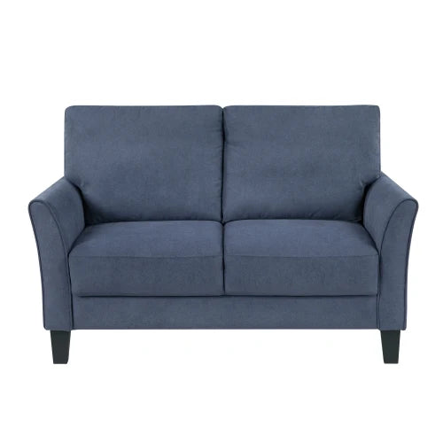 Modern 3 Piece Sofa Set With Solid Wood Frame Cushions