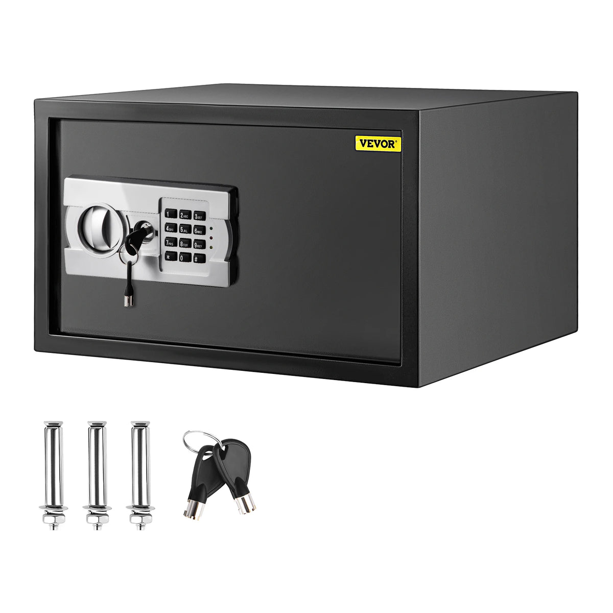 Electronic Safe Deposit Box With Digital Access And Hidden Storage