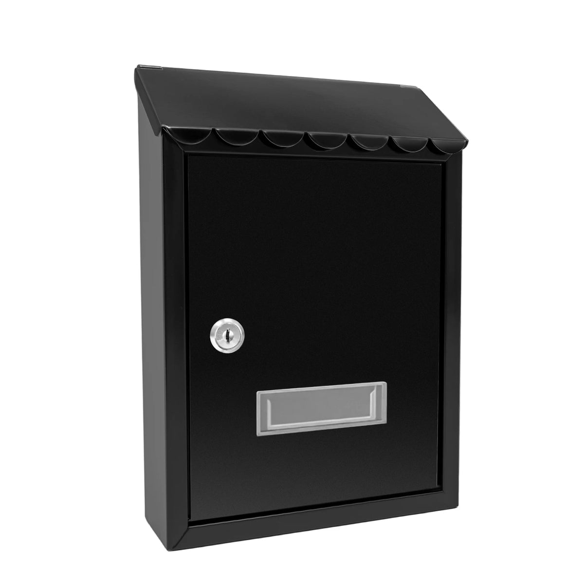 Wall Mounted Locking Mailbox With Key Lock For Mail Delivery