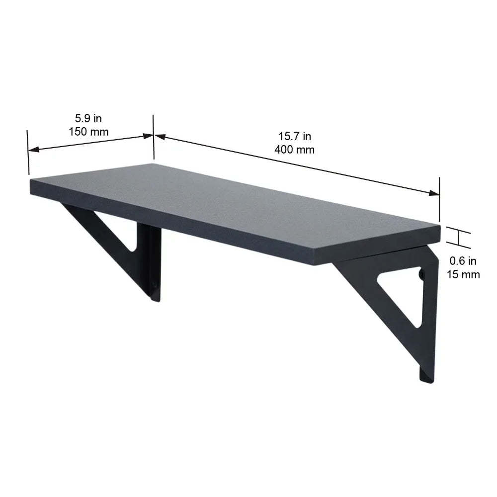 Laminated Wood Wall Shelf Set Of Three For Living Room