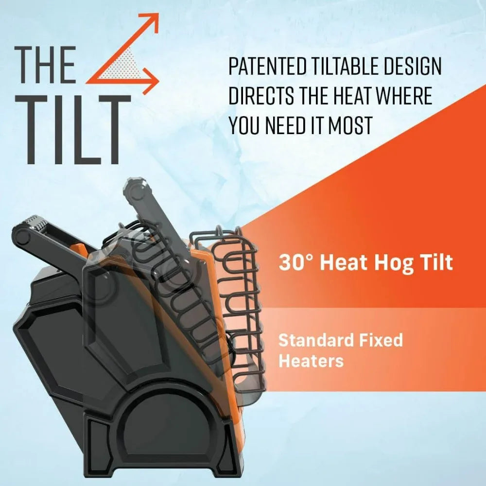 Heat Hog 9000 BTU Propane Radiant Portable Outdoor Heater