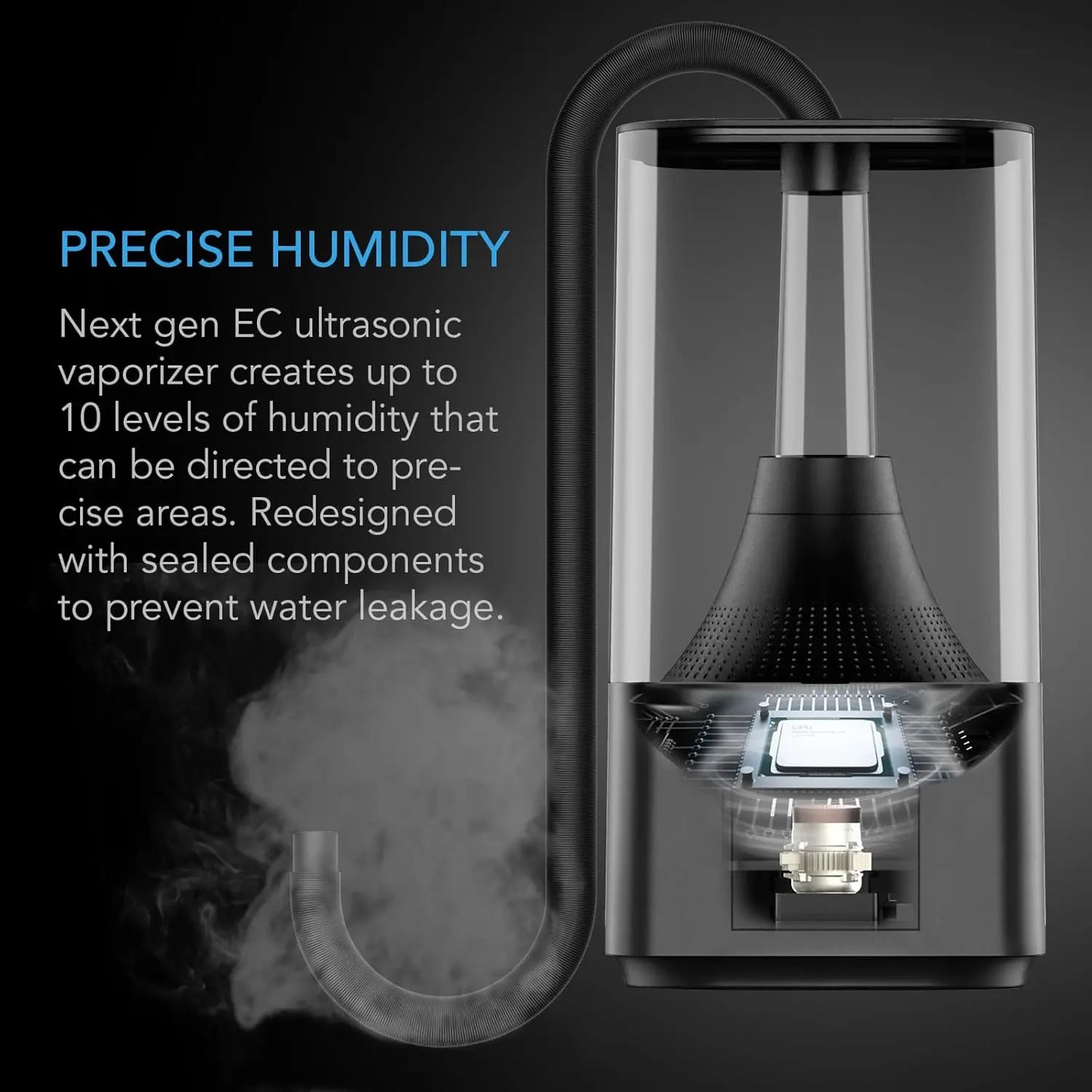 XMSJ CloudForge T3 Plant Humidifier VPD Humidity Controls