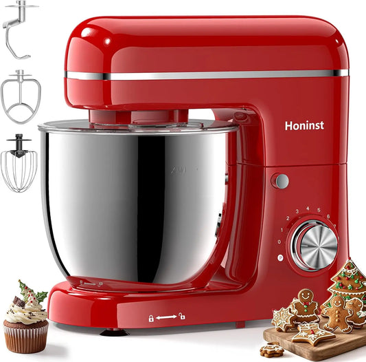 XMSJ Stand Mixer 3 In 1 8-Speed 660W 6.5Qt Tilt-Food