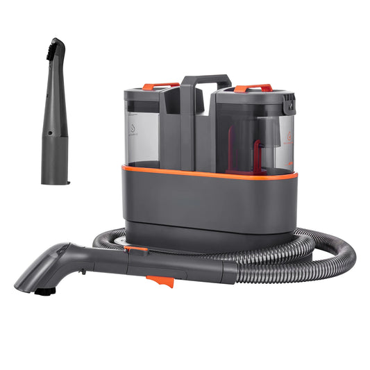 Carpet Cleaner Handheld Extractor With Dual Water Tanks For Rug