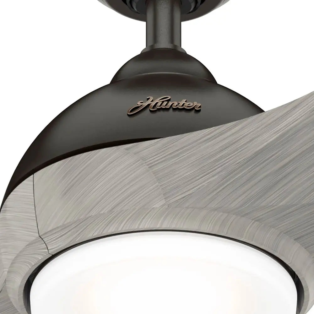 YTYIN Outdoor Ceiling Fan With LED Light Kit And Remote