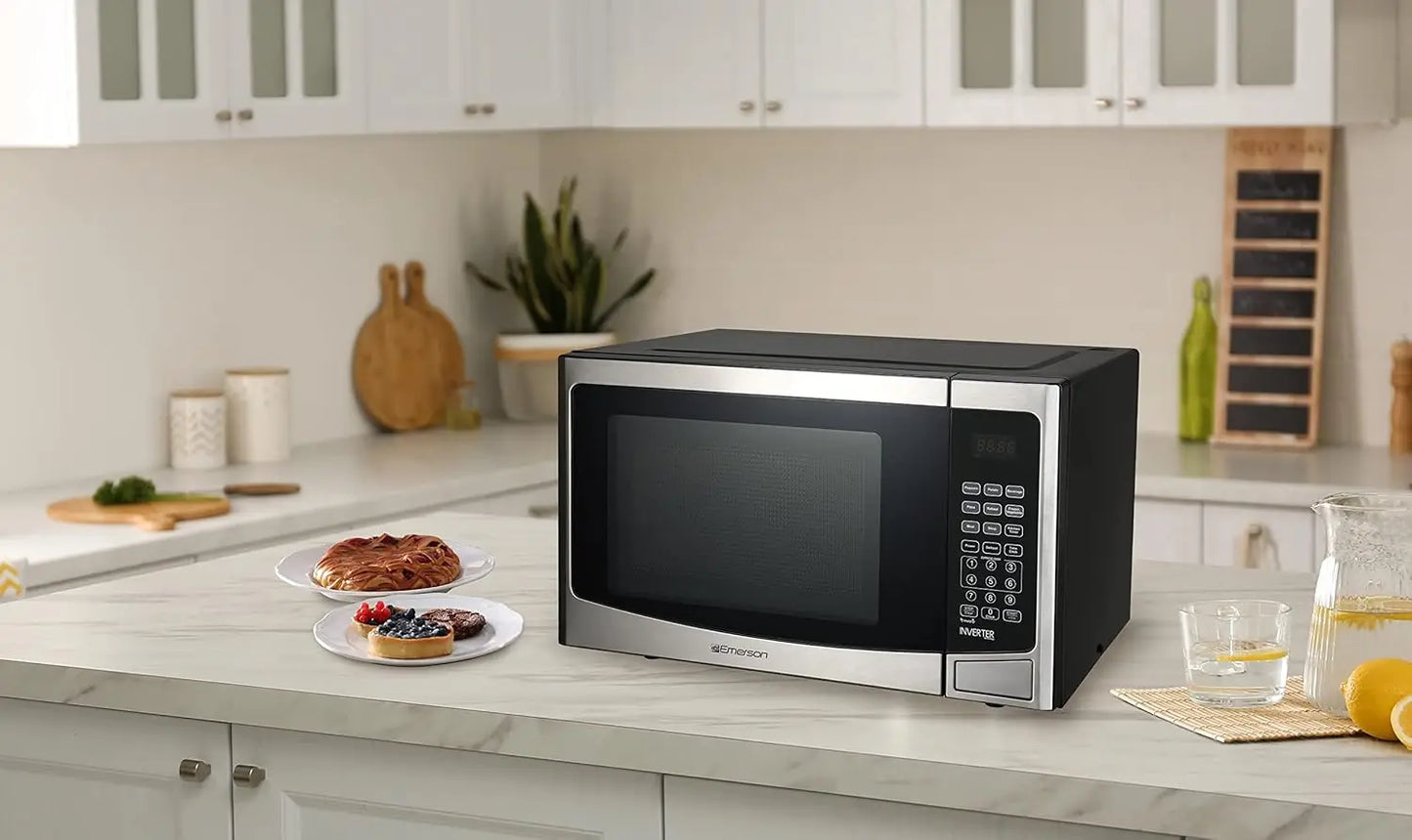 Xmsj 1.2 Cubic Feet Countertop Microwave Oven With Inverter