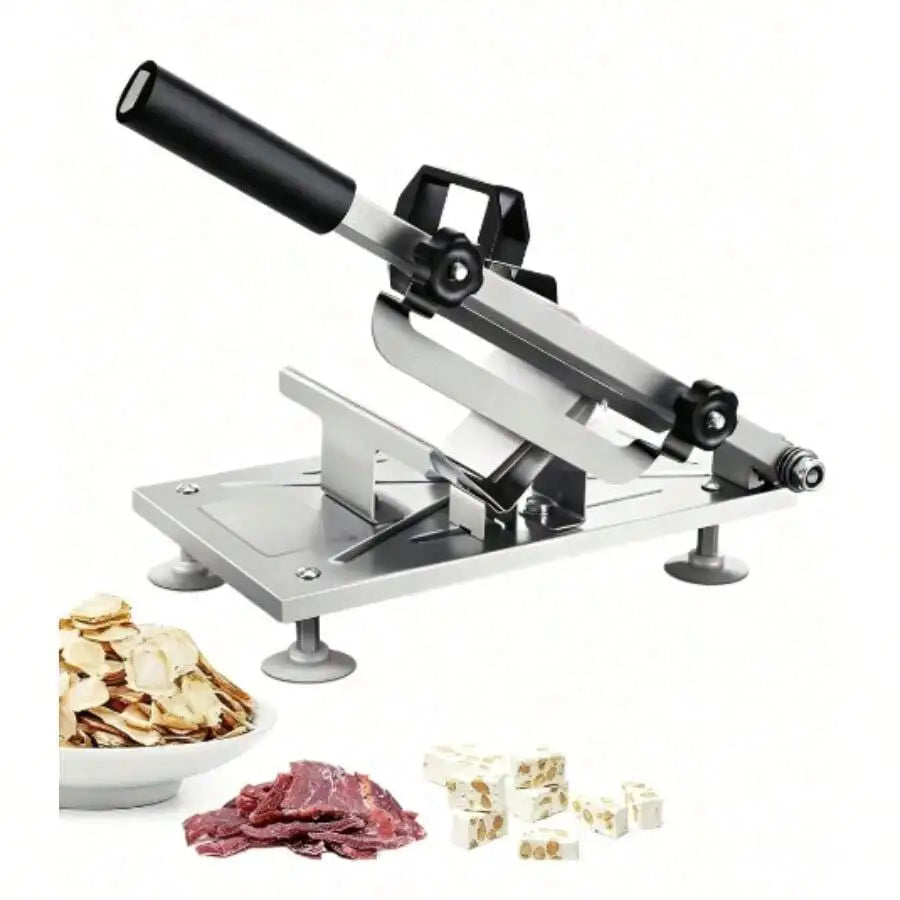 XMSJ Manual Meat Slicer Stainless Steel Multifunction With Bone Cutting