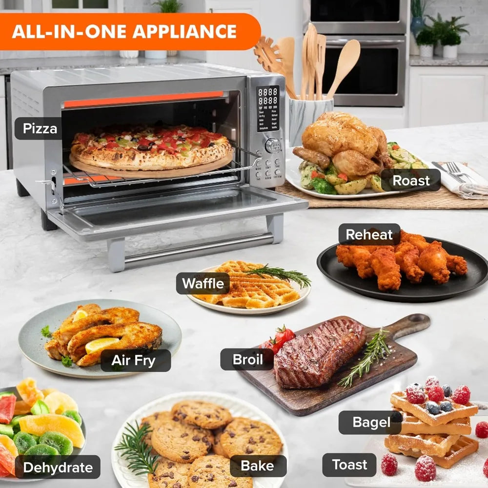 Nuwave Bravo Air Fryer Toaster Smart Oven Ten In One