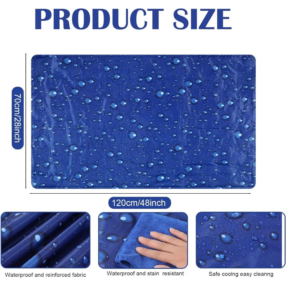 NBVCX Cooling Gel Mattress Pad for Heat Pain Relief