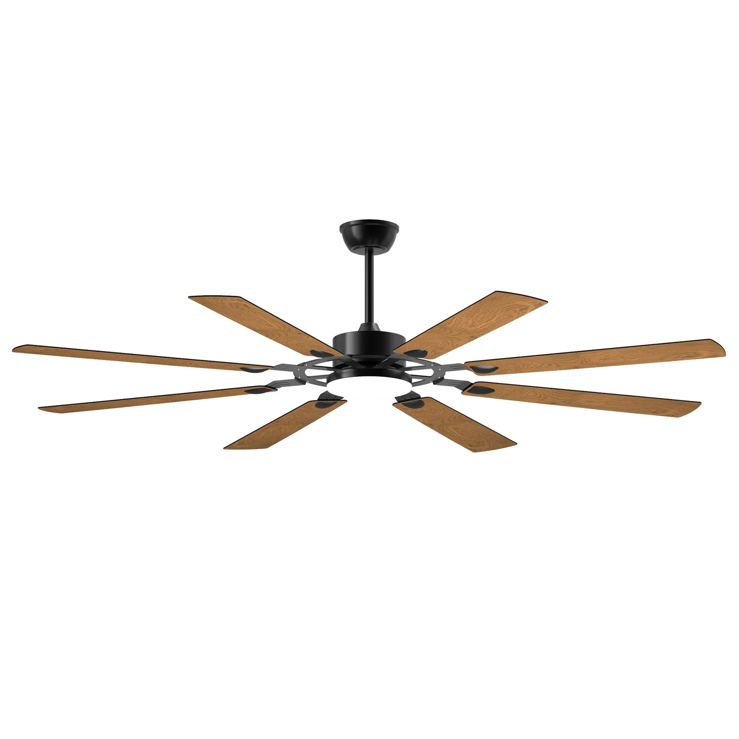 LONGREE Windmill Ceiling Fan with Lights and Remote Control