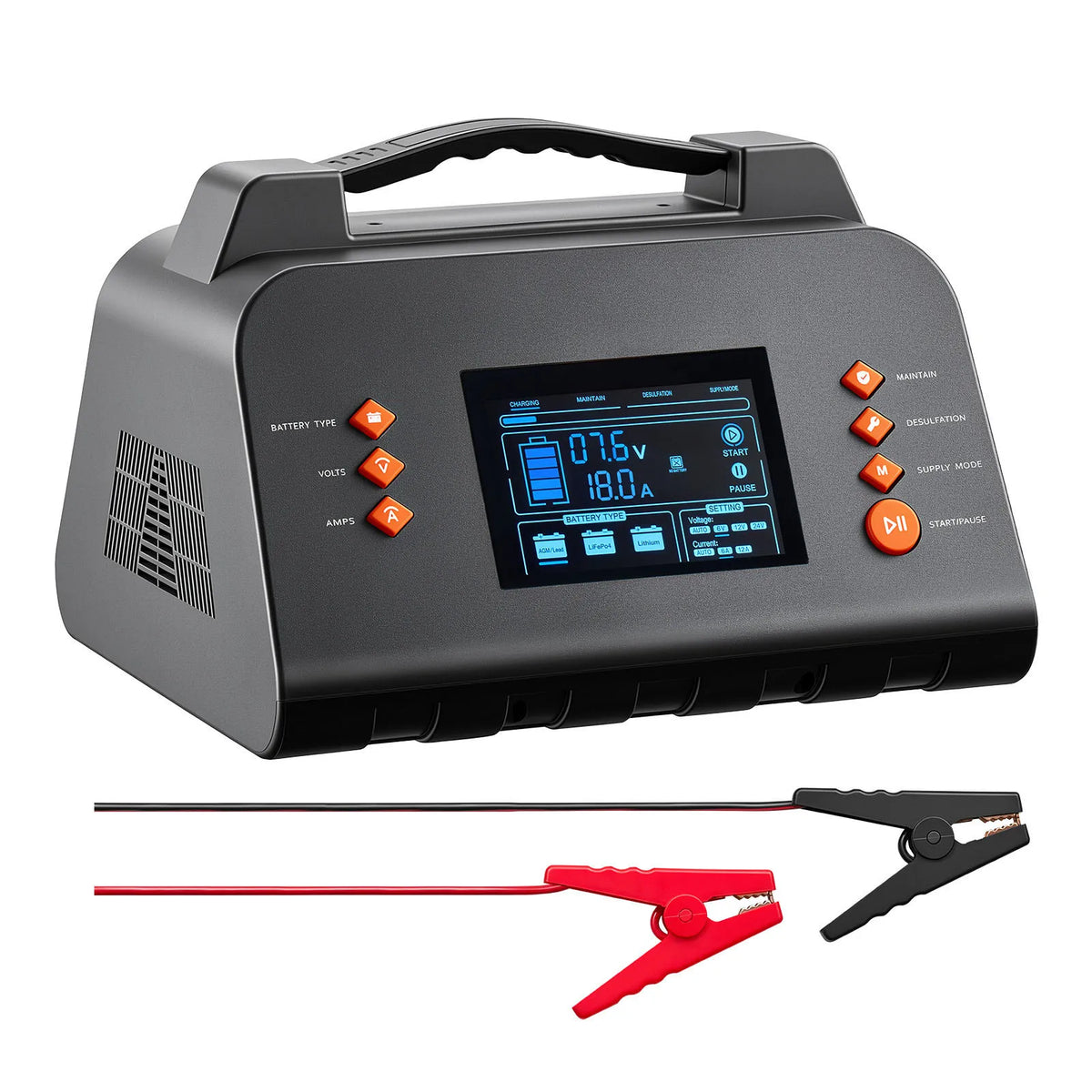 SucceBuy Smart Charger for LiFePO4 and Lead Acid Batteries