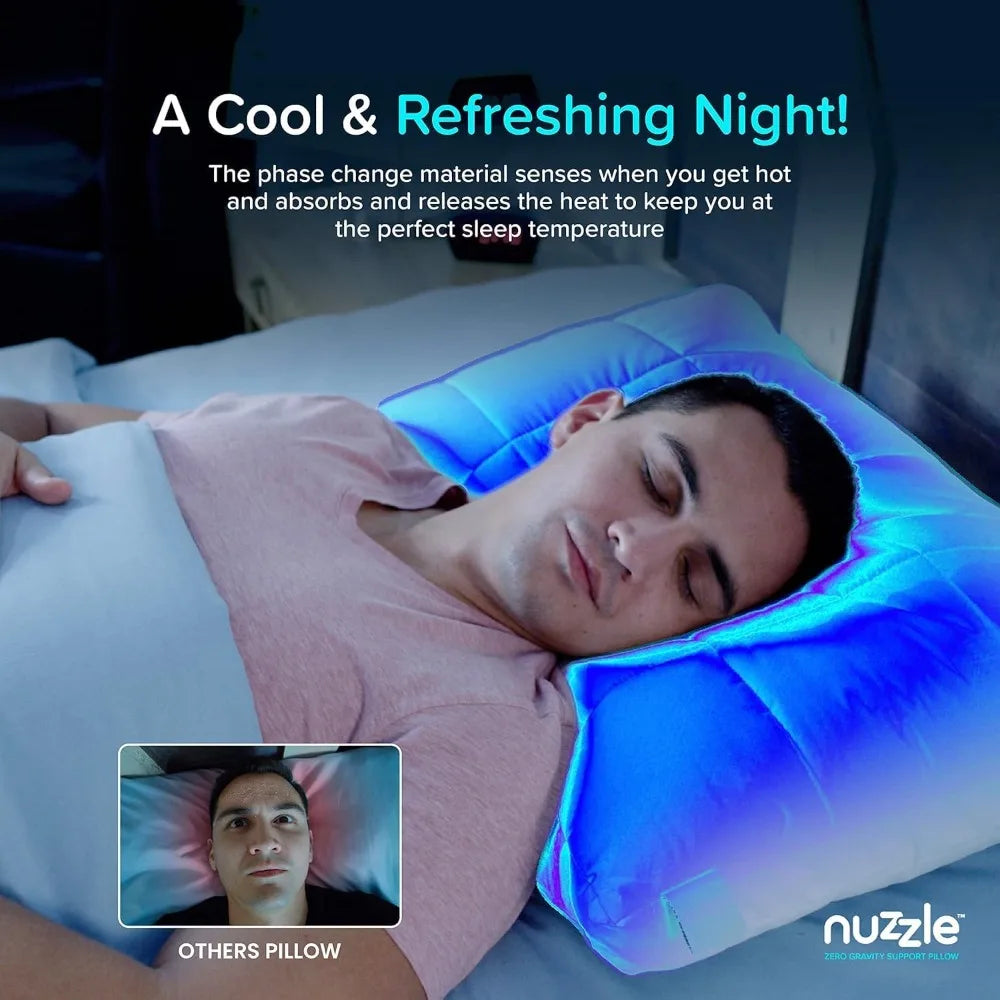 Nuzzle Adjustable Pillow for Side Sleepers Bed Pillow Hotel Collection