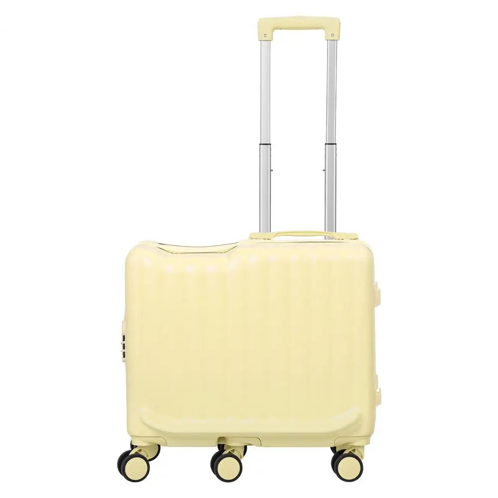 Kids Foldable Pedal Ride On Hardshell Spinner Luggage Scooter For Travel