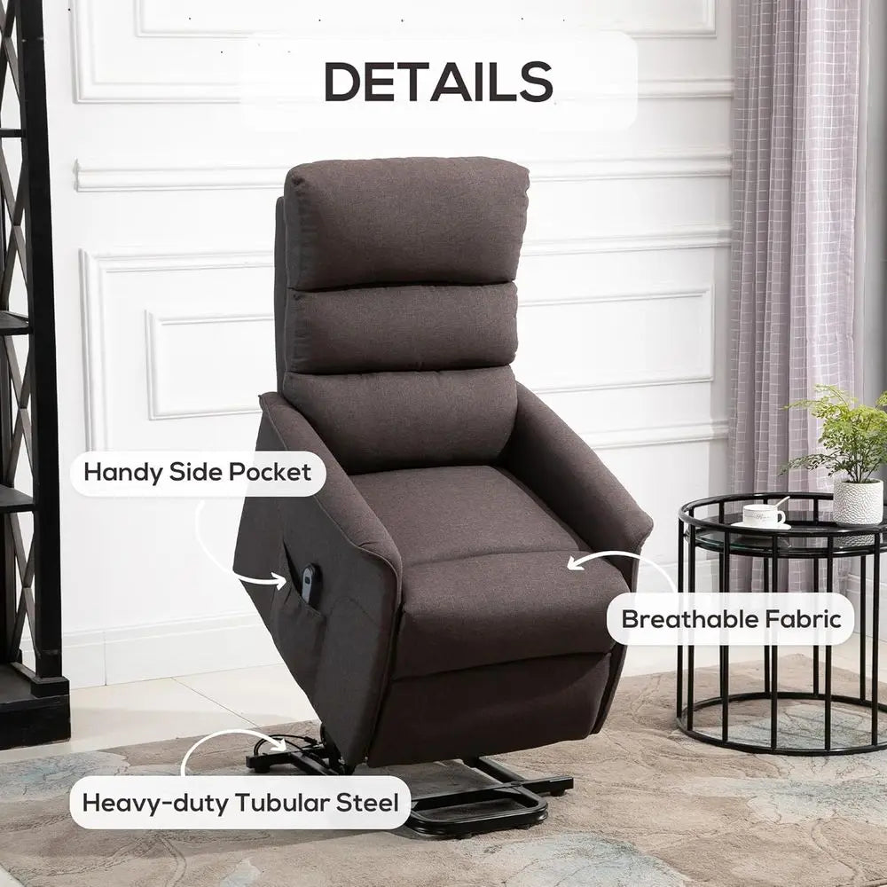 Power Lift Recliner Chair With Remote Control Easy Assembly