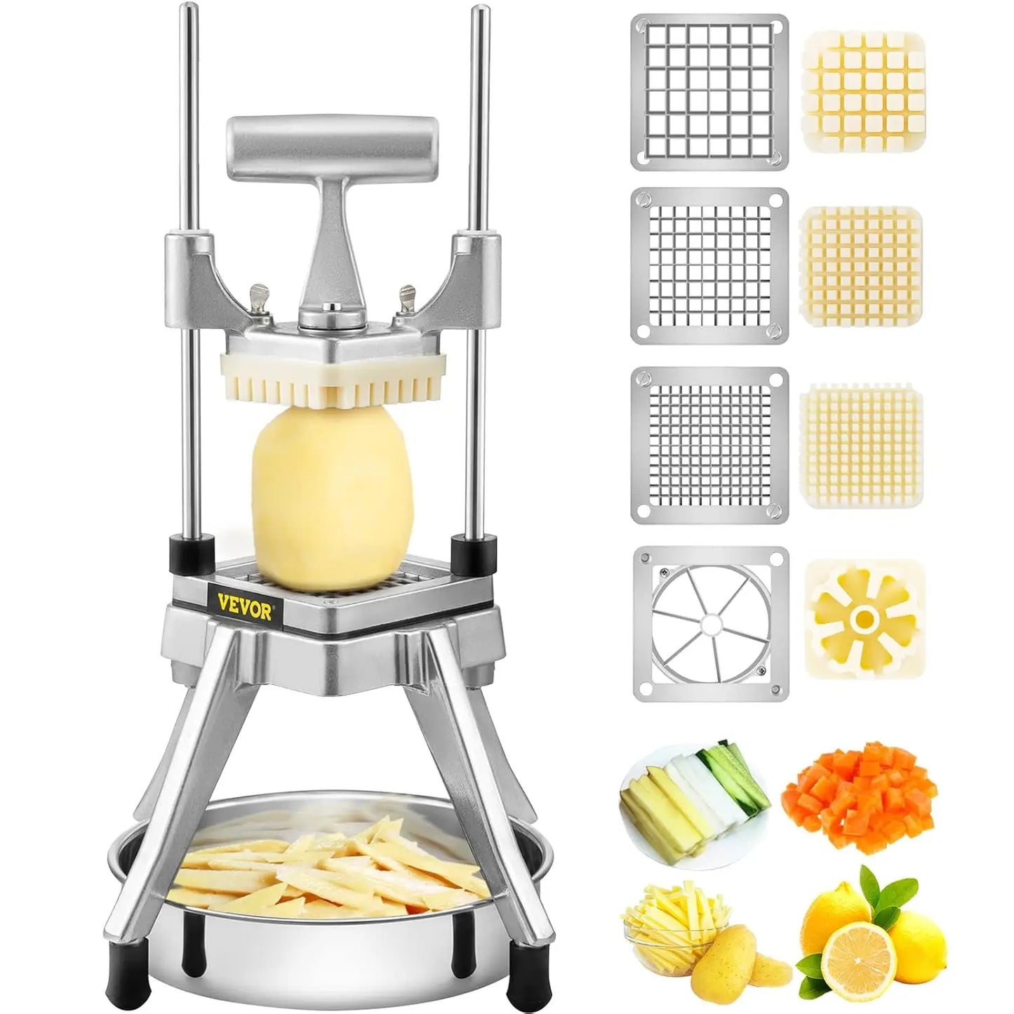XMSJ Commercial Food Chopper And Vegetable Fruit Processor