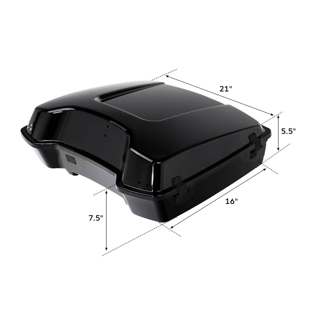 TCMT Razor Motorcycle Trunk For Harley Touring Models