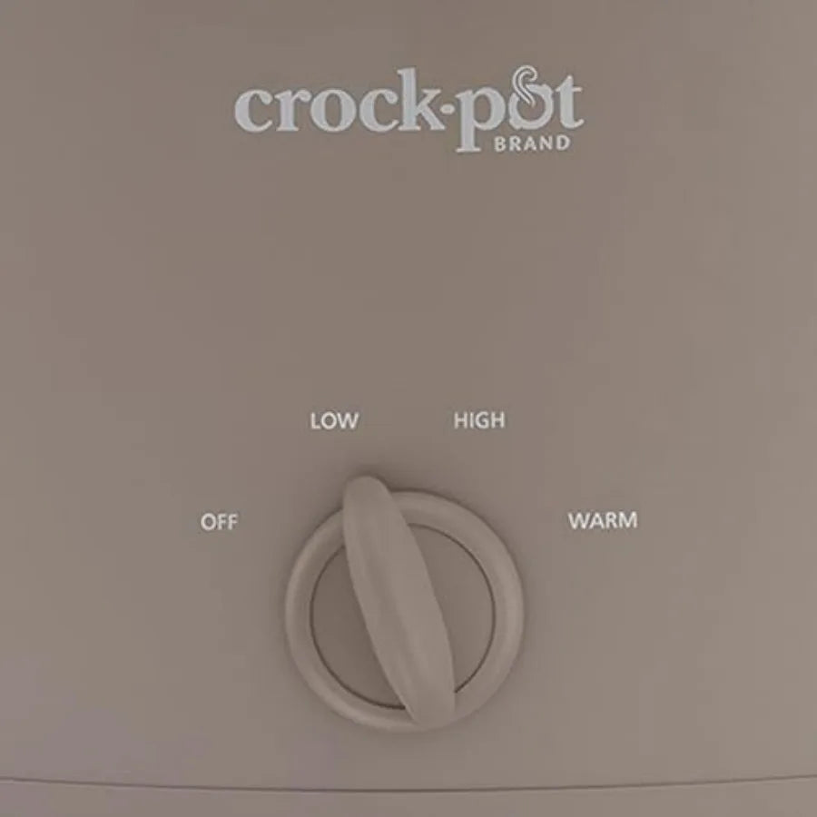 Programmable Kitchen Slow Cooker With Timer And Keep Warm Function