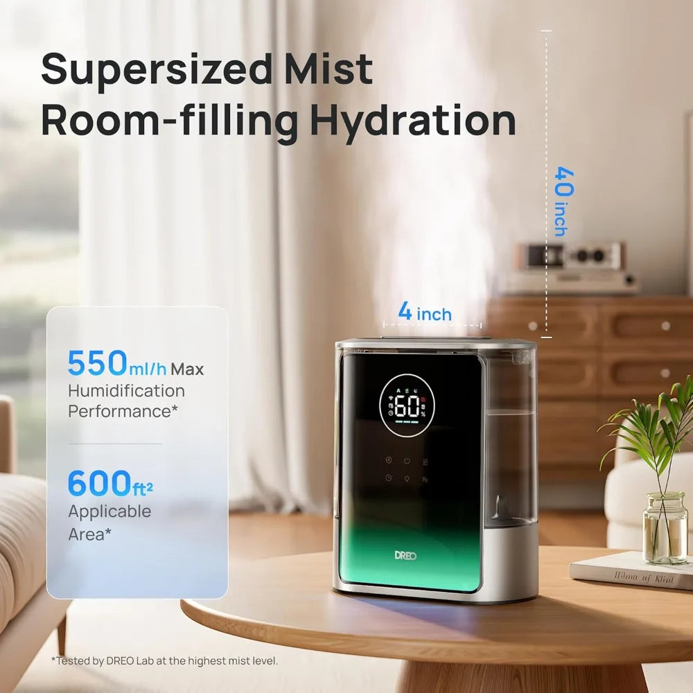 Dreo HM717S Smart Humidifier With Adjustable Humidity Aroma Diffuser