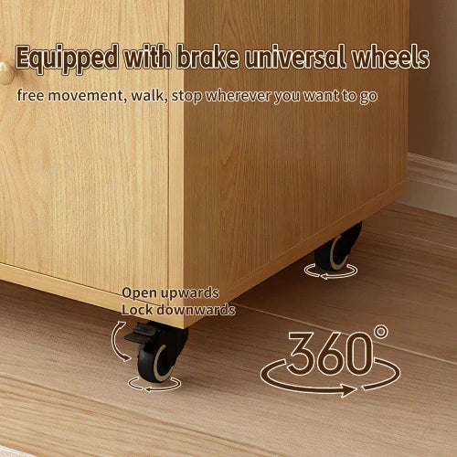 Narrow Corner Bookshelf 5 Tier Wood Organizer for Small Space Bedroom