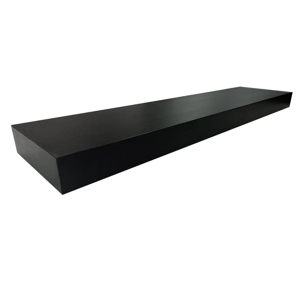 Wall Mounted Single Tier Wood Floating Shelf Mainstays