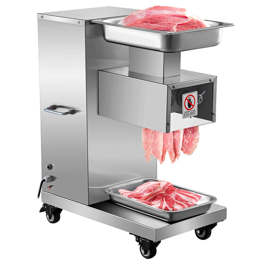 VEVOR Commercial Electric Meat Slicer 500Kg Per Hour 750W