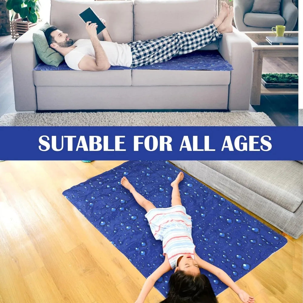 NBVCX Cooling Gel Mattress Pad for Heat Pain Relief