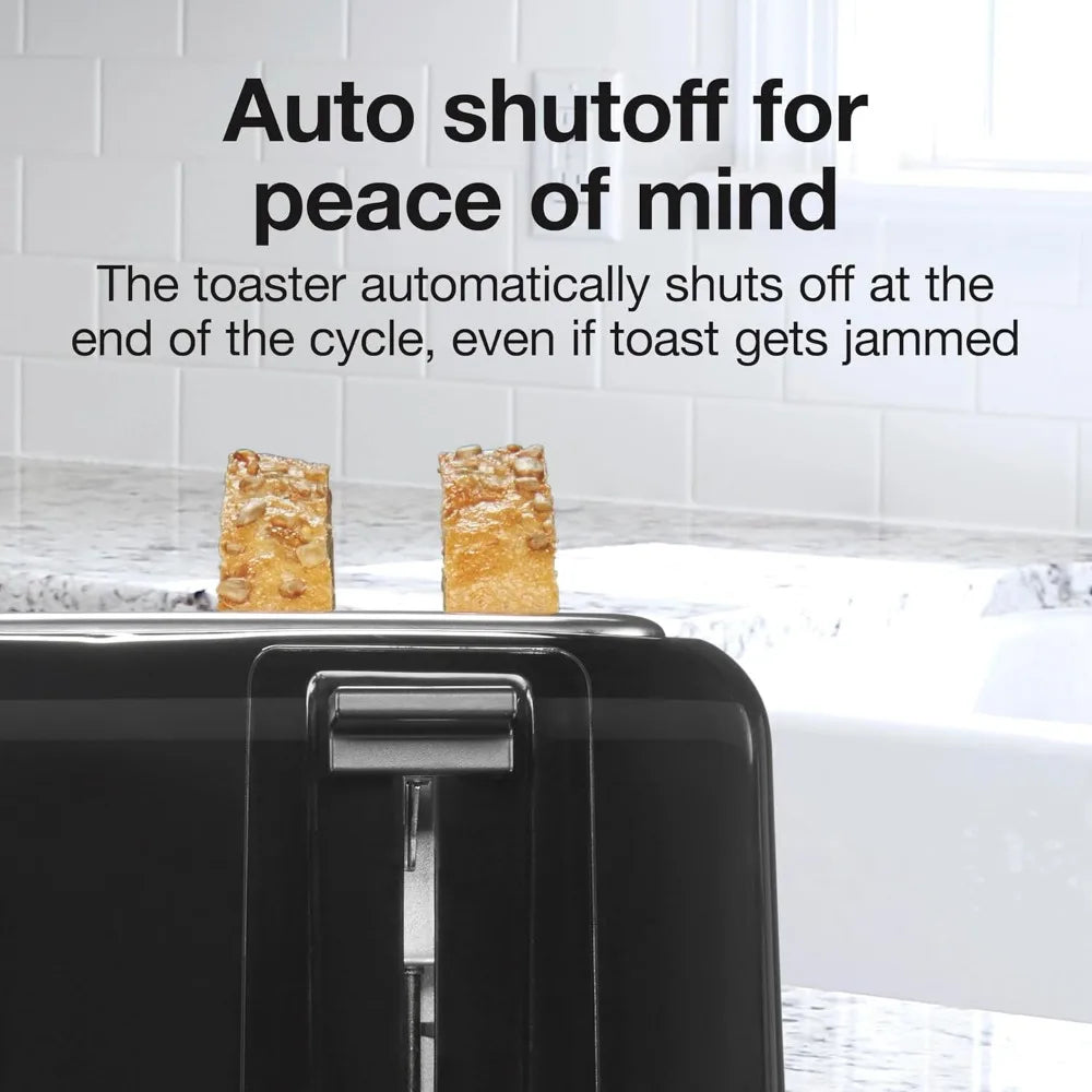 Four Slice Toaster With Extra Wide Slots Bagel Shade Selector