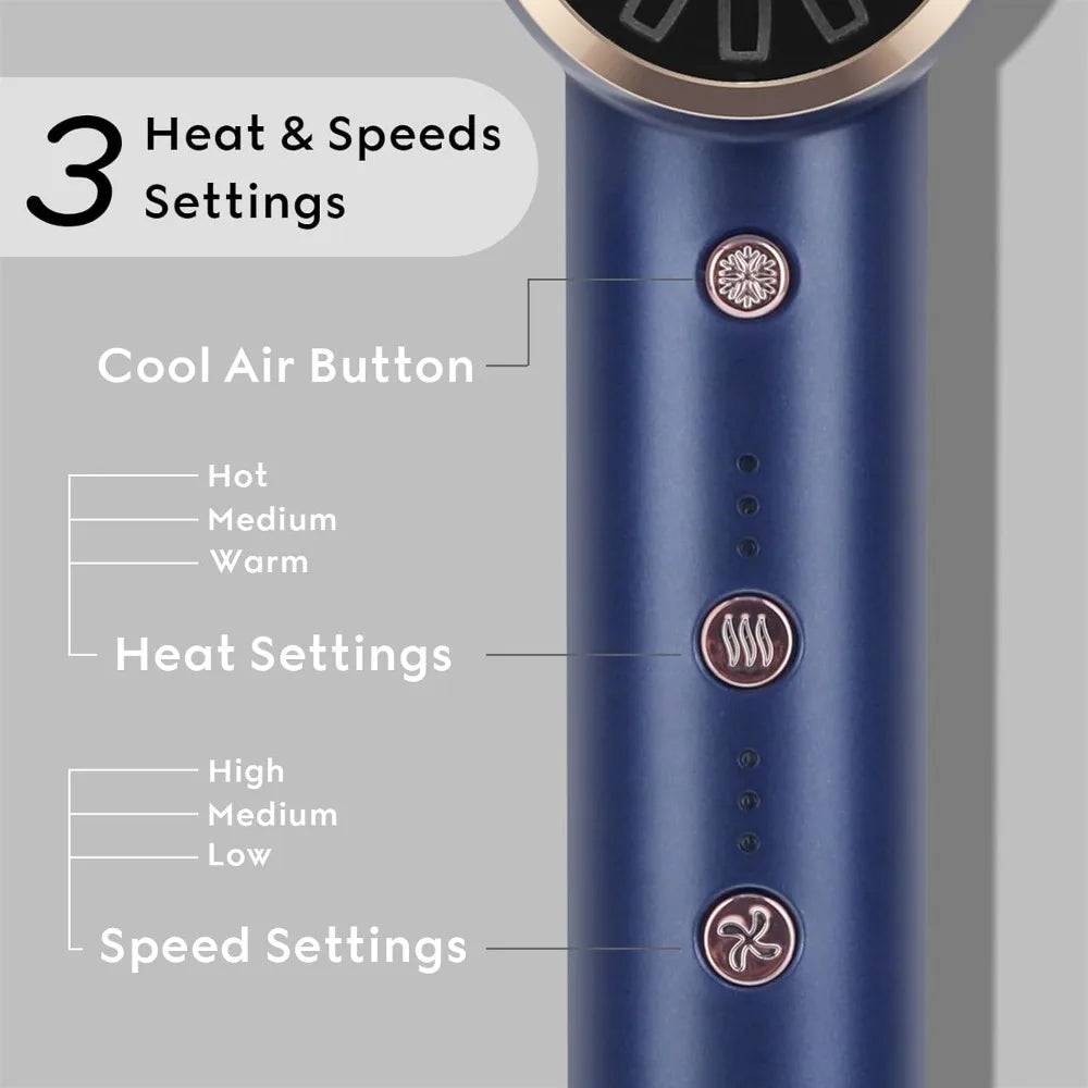 IG INGLAM Diffuser Hair Dryer With Brushless Motor And Negative Ion