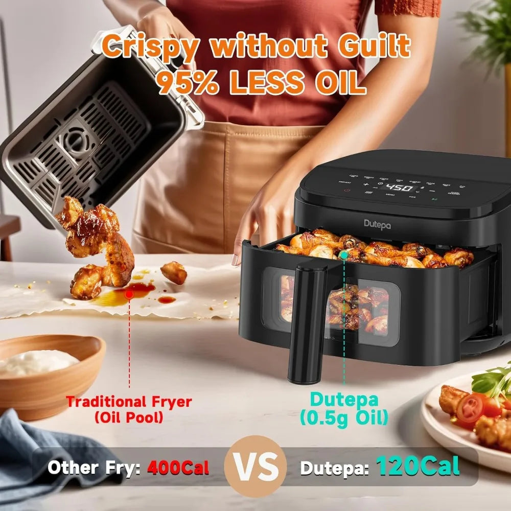 XMSJ Air Fryer Eight In 1 With DC Motor PremiumQuality