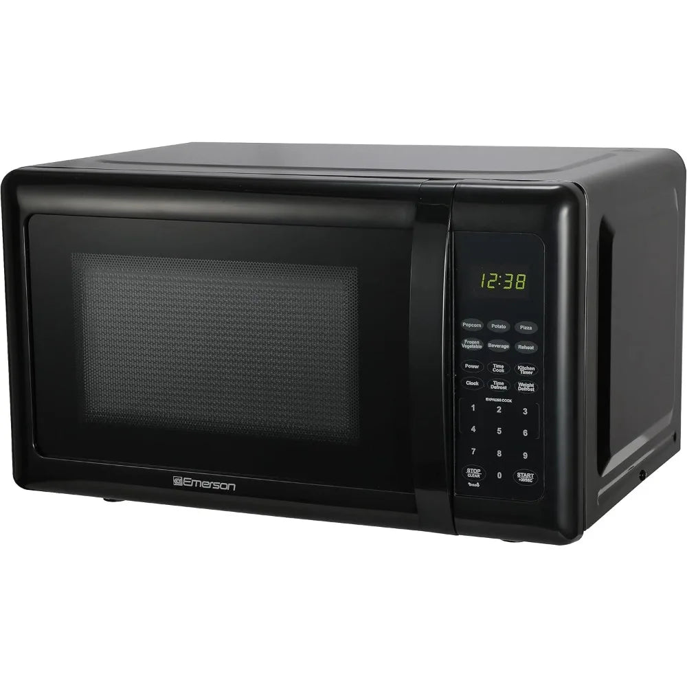 Emerson Compact Countertop Microwave Oven Touch Control