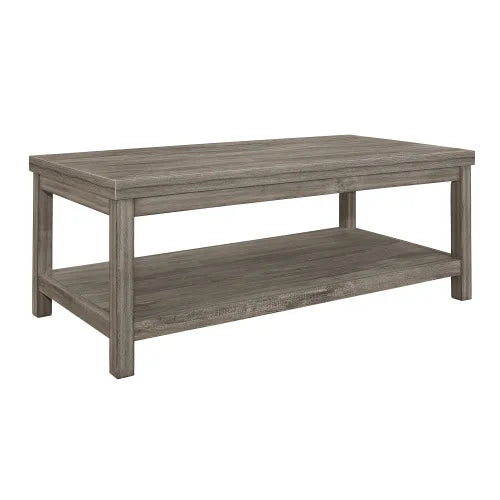 Rustic Three Piece Living Room Coffee and End Table Set