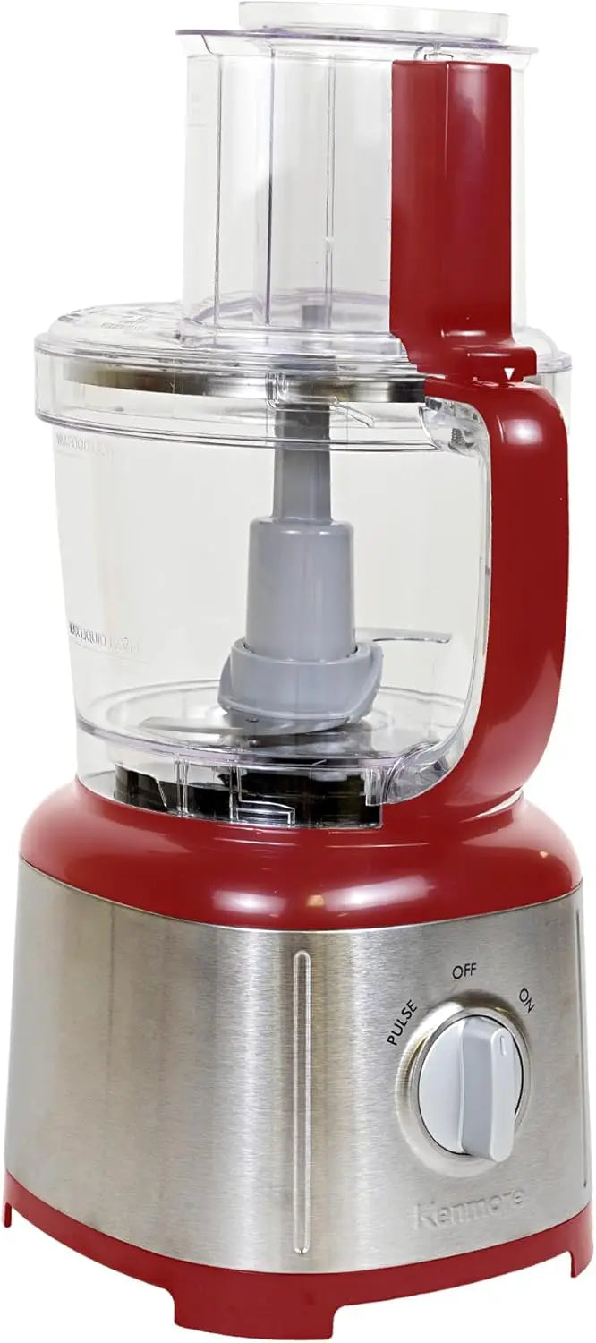 XMSJ Food Processor and Vegetable Chopper with Reversible Slicing Disc