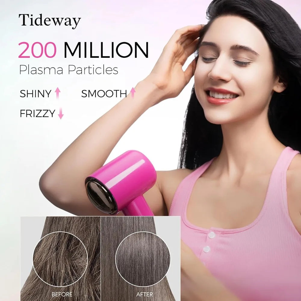 Tideway Hair Dryer High Speed Ionic Blow Dryer With Diffuser