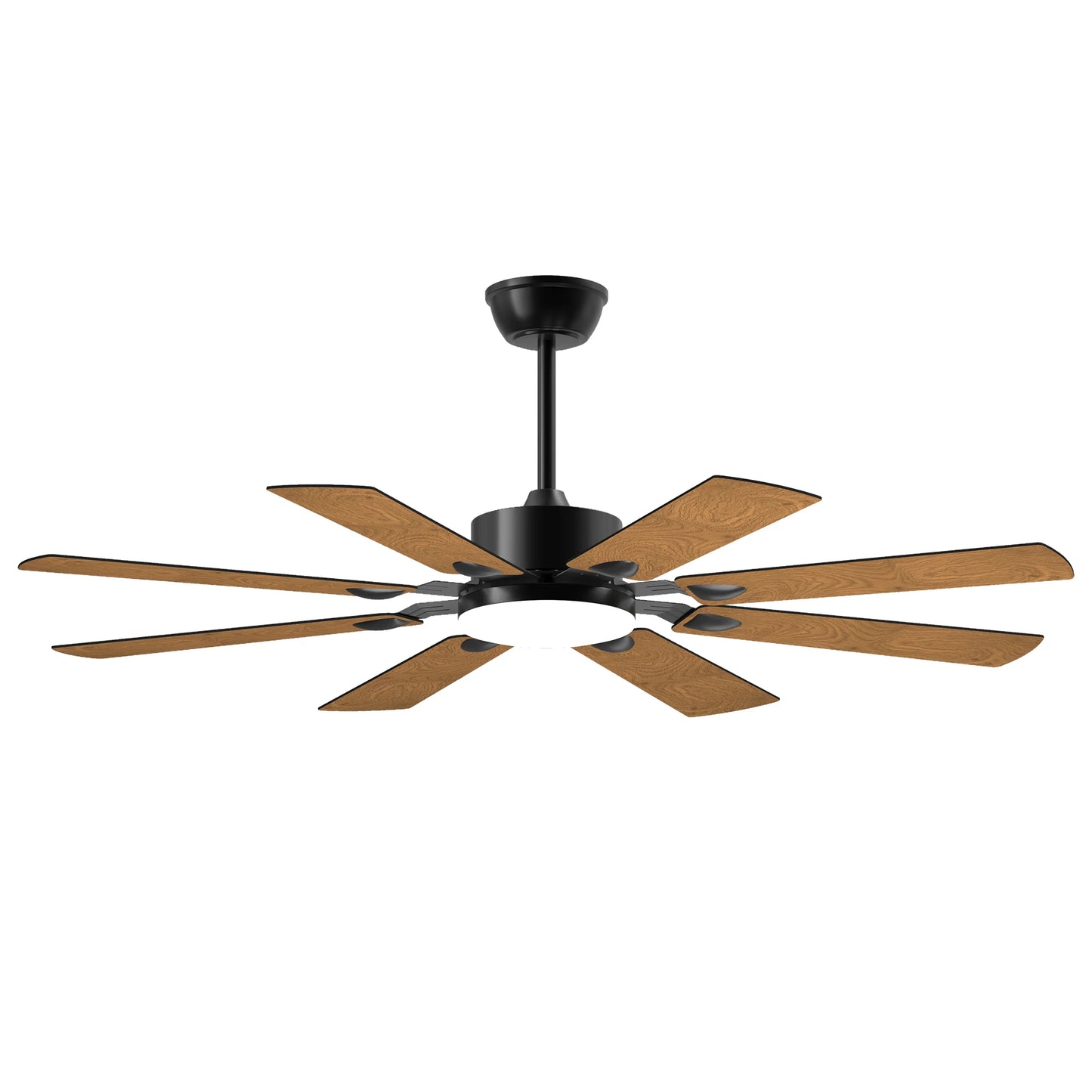 LONGREE Windmill Ceiling Fan with Lights and Remote Control