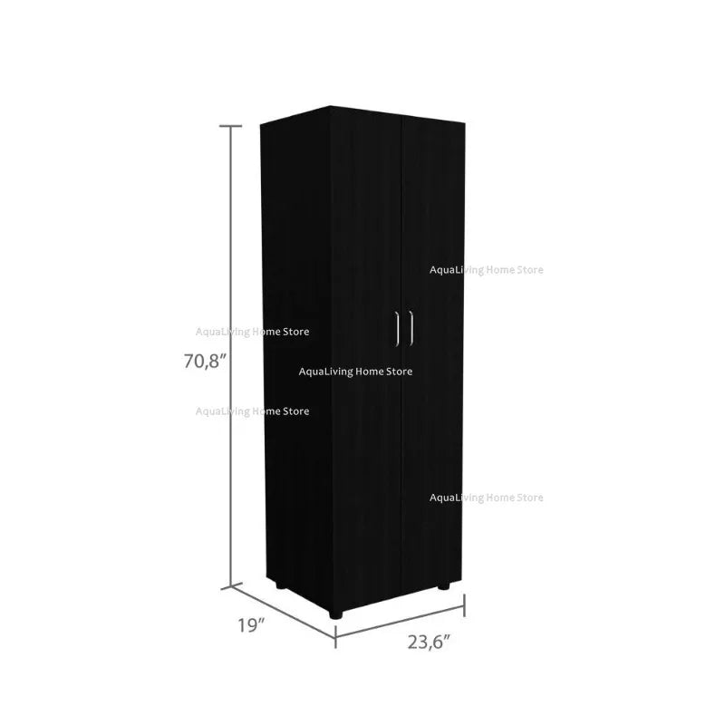 Modern Bedroom Furniture Set With Wardrobe And Four Drawer Dresser