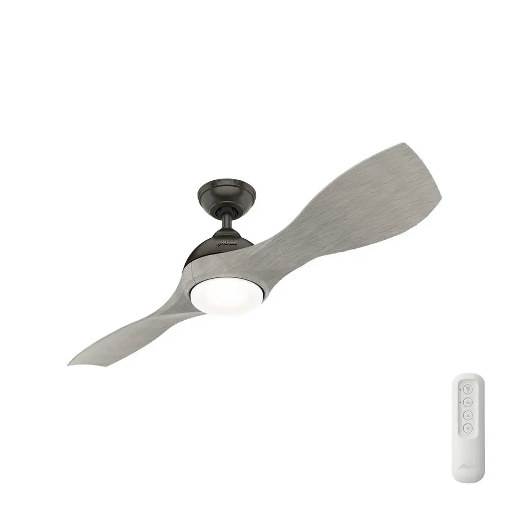 YTYIN Outdoor Ceiling Fan With LED Light Kit And Remote