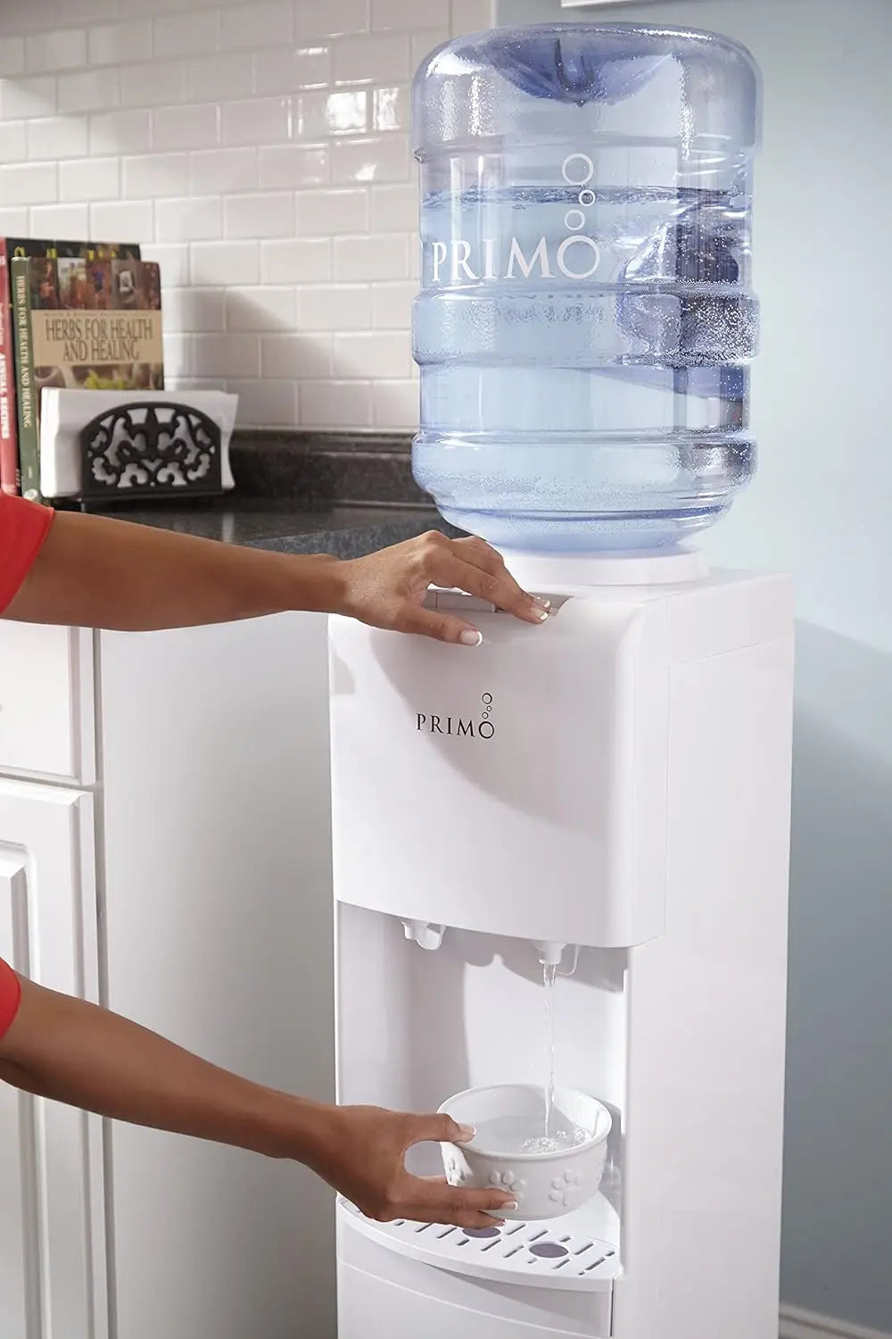 XMSJ Top Loading Water Dispenser Hot Cold for Bottled Water