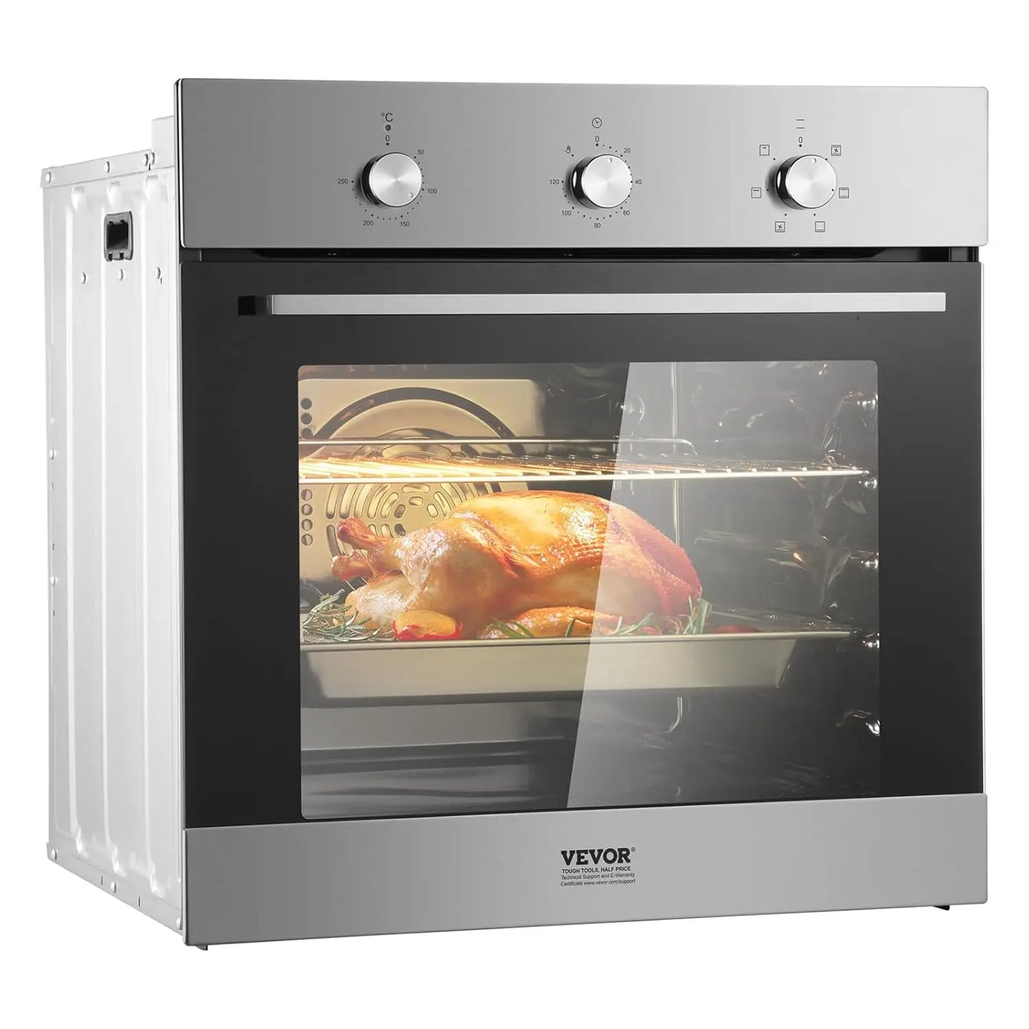 XMSJ Electric Wall Oven With Timer And Built In Convection
