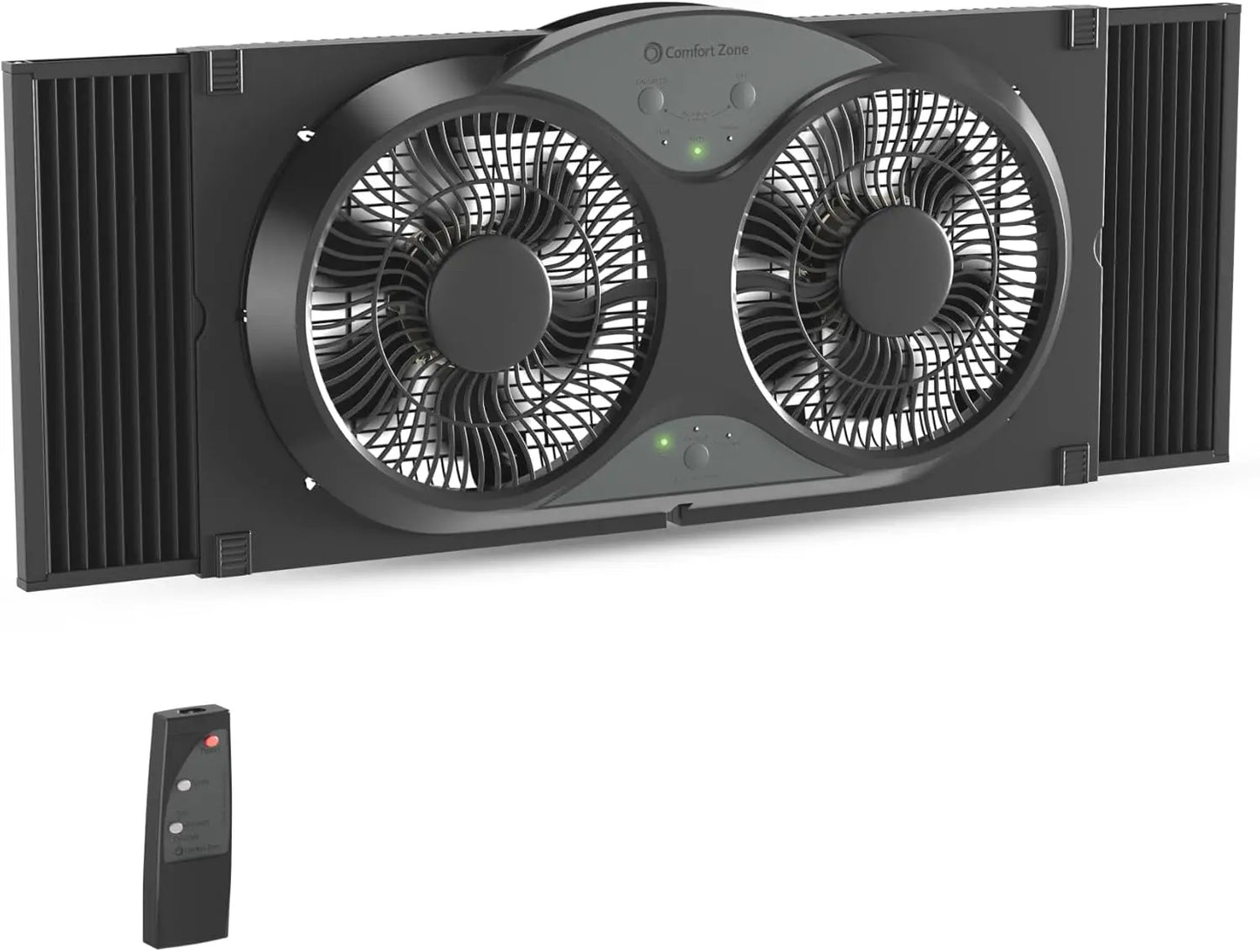 XMSJ Reversible Window Fan With Remote Control 3 Speed