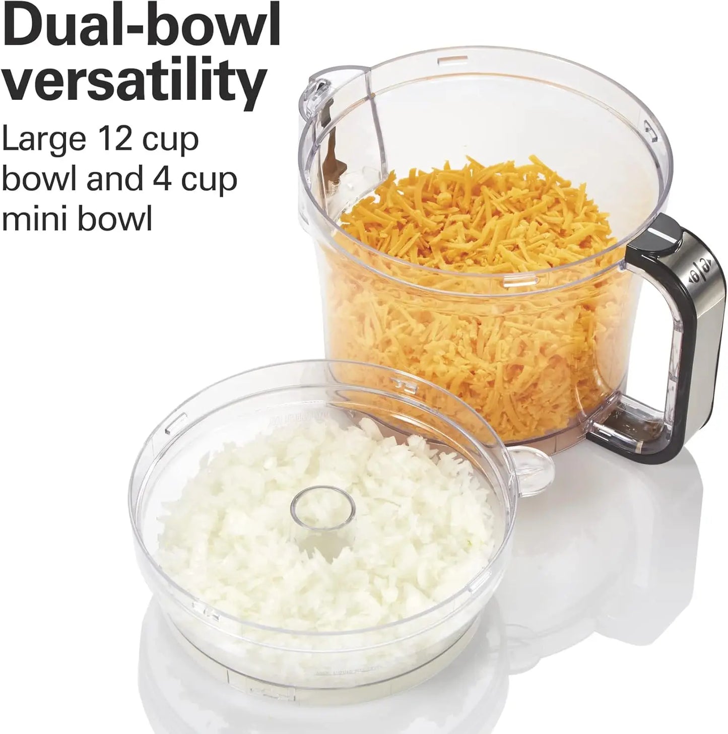 XMSJ Big Mouth Duo Plus Food Processor And Vegetable Chopper