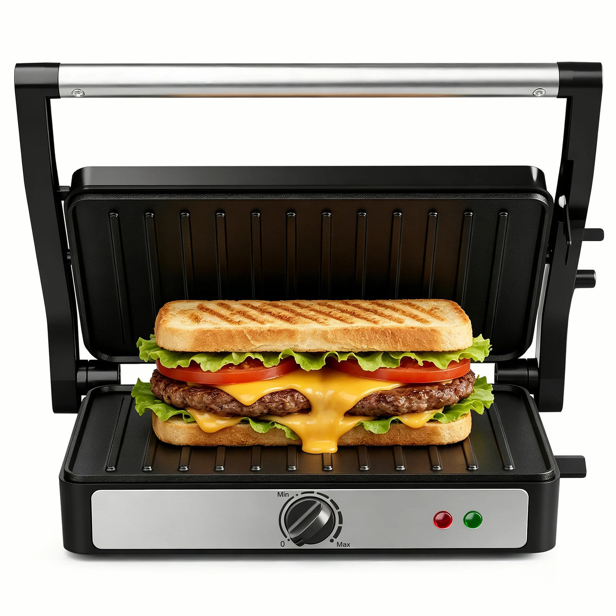CACHOO Sandwich Maker and Indoor Grill Panini Press