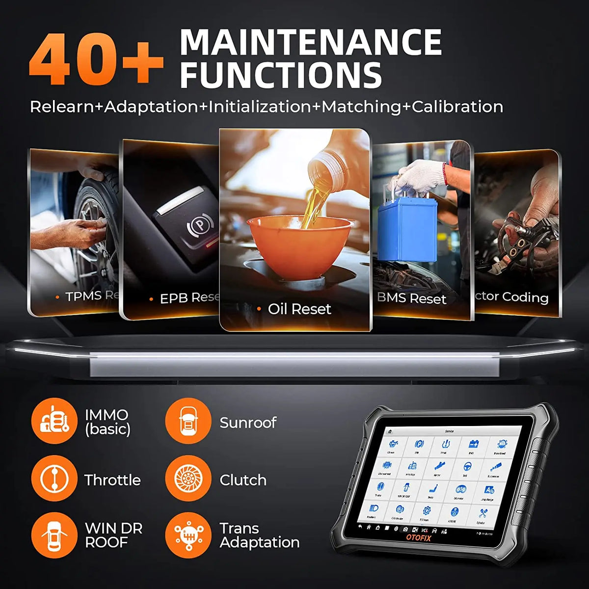 OTOFIX D1 ProS2 Automotive Diagnostic Scanner With ECU Coding