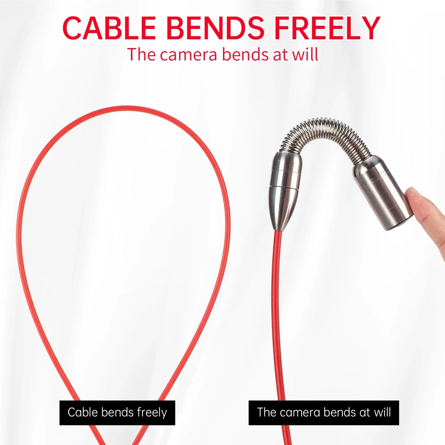 Syanspan Sewer Drain Inspection Camera Endoscope Video Recording DVR
