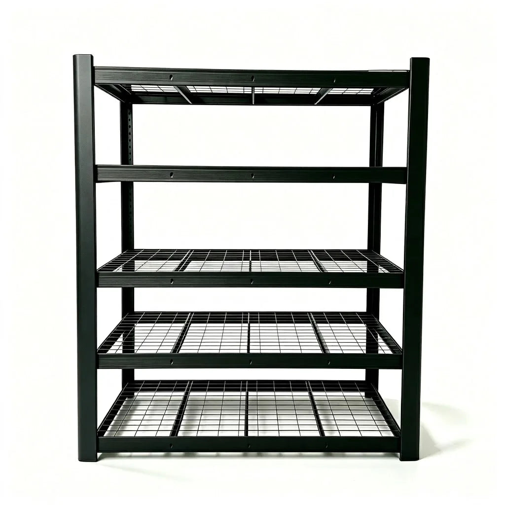 Heavy Duty Metal Storage Rack For Garage Basement And Workshop