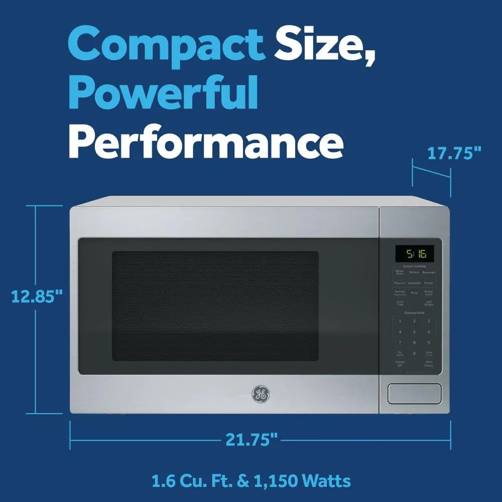 XMSJ Countertop Microwave 1150 Watt 1.6 Cu Ft