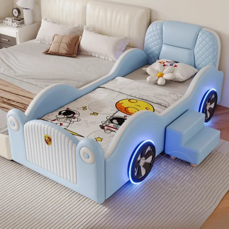 Toddler Bed Modern Luxury Design For Children Space Saving Mattress